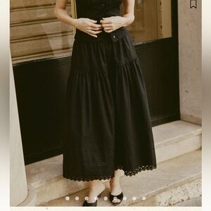 Doen Sebastiane Skirt in Black